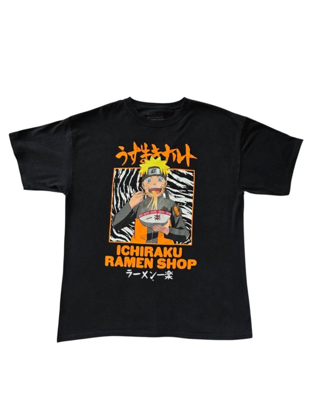 BLACK NARUTO "Ramen Shop" GRAPHIC TEE SIZE XL
